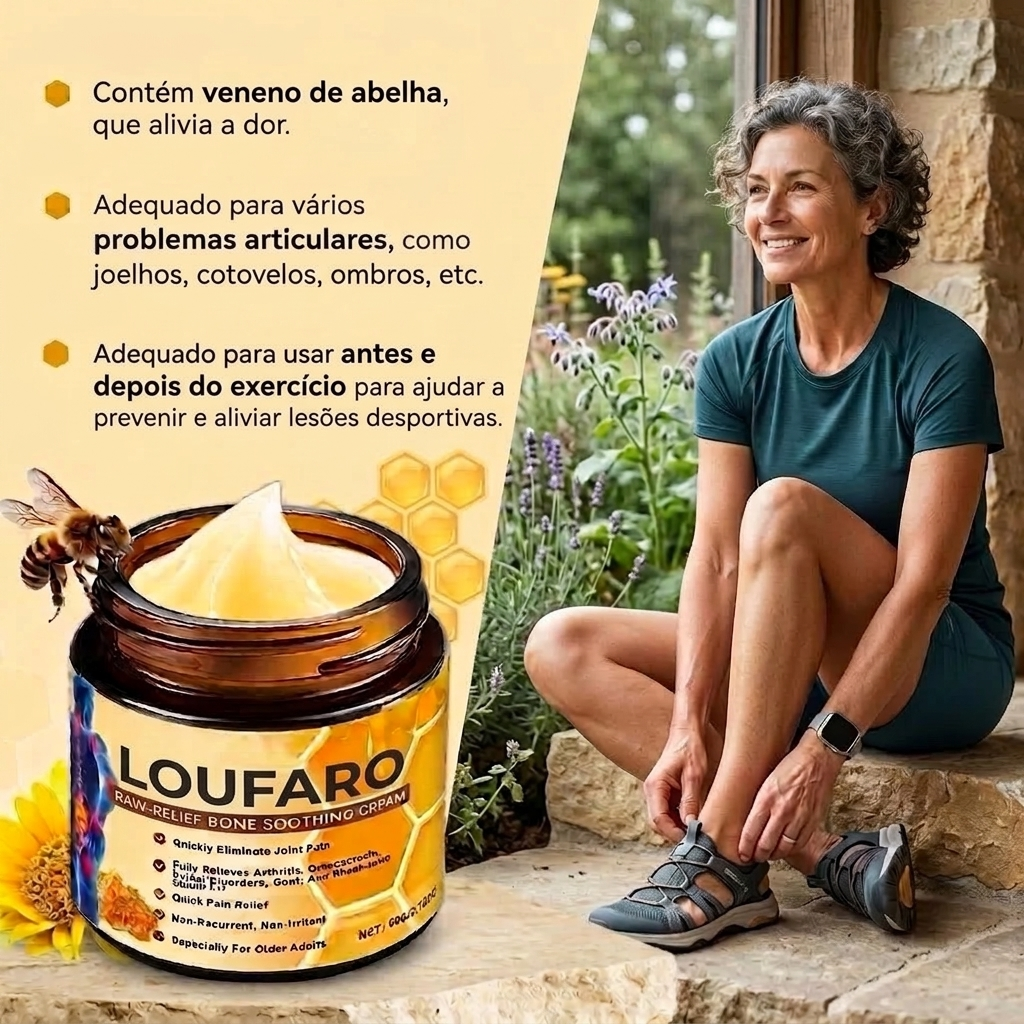 Creme Alívio Bee Veneno Natural