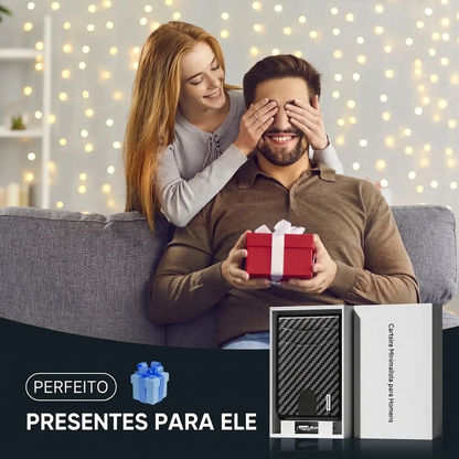 Carteira Masculina RFID – Fina, Elegante e Segura