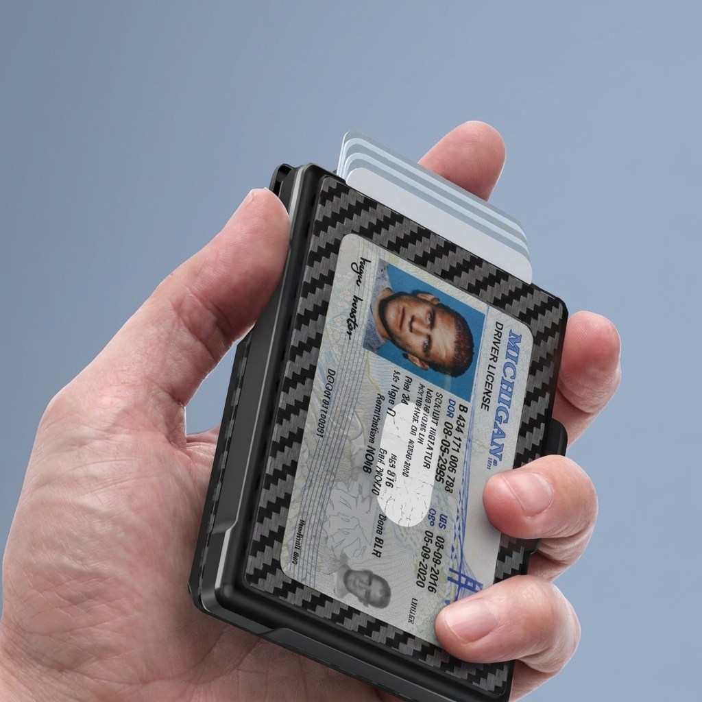 Carteira Masculina RFID – Fina, Elegante e Segura