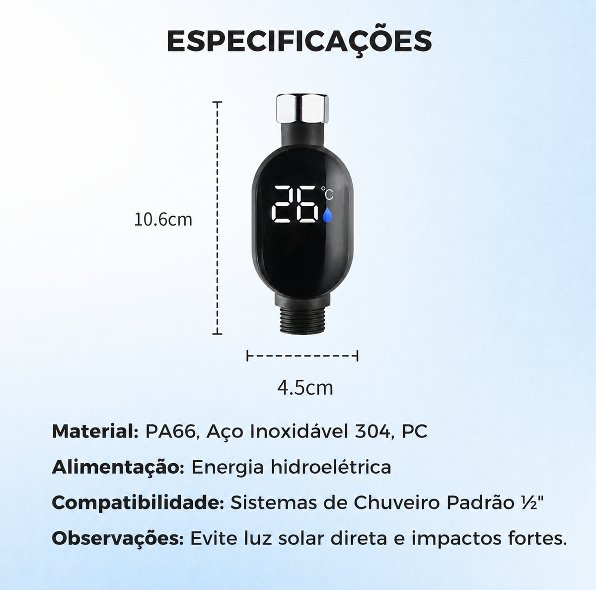 Termómetro Digital Rápido Pro Compacto