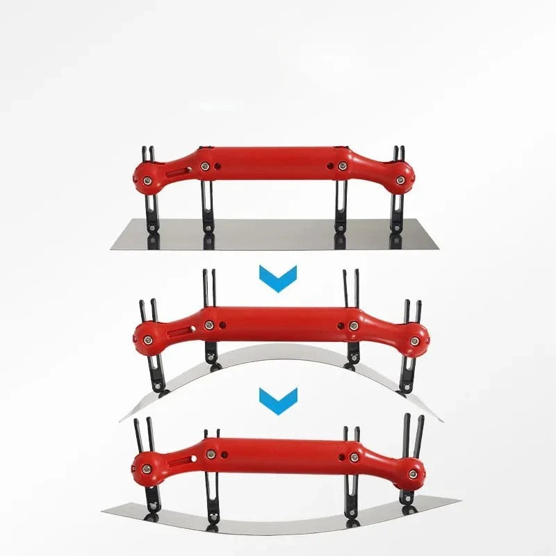 Raspador Curvo Ajustável – Ferramenta Multifuncional para Superfícies Curvas