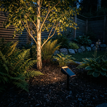 Refletor Solar LED para Jardim – Iluminação Externa Automática