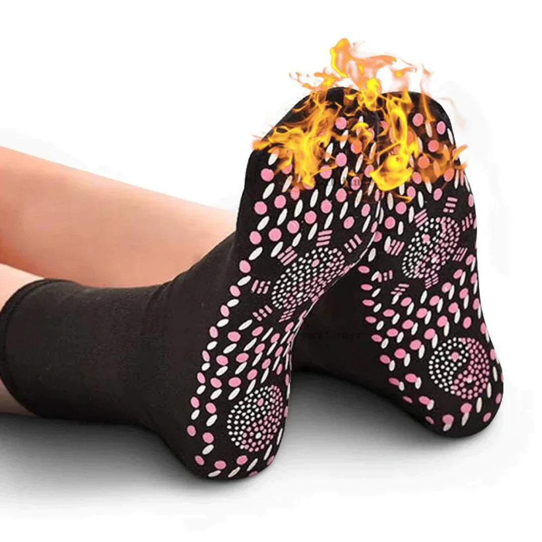 Chaussettes Neuropathiques Chaleur et Magnétiques ReliefSoothe